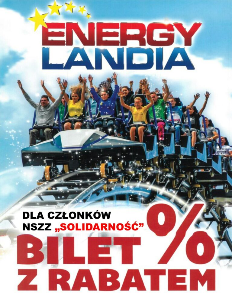 Bilety do Energylandii 2024r. dostępne już w Regionie !!!