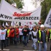 Branżowa manifestacja górników w Katowicach