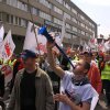 Branżowa manifestacja górników w Katowicach
