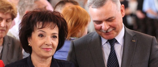 Elżbieta Witek i Bogdan Orłowski