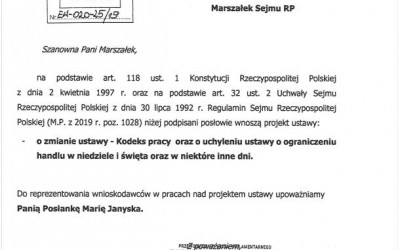 DO PRACOWNIKÓW HANDLU! Co dalej z wolnymi niedzielami?