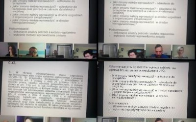 Kolejne szkolenie on-line za nami!