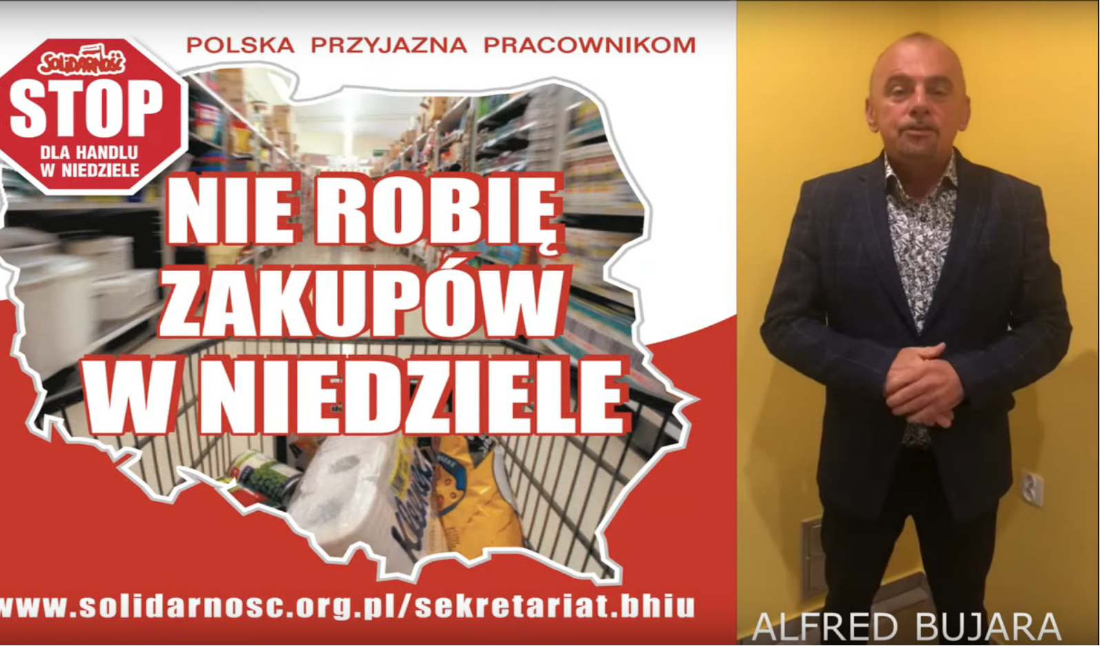 Przesłanie do pracowników handlu – Obrońmy wolne niedziele!