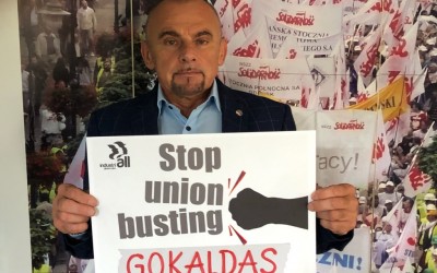 Globalna kampania IndustriALL mającej na celu ochronę praw pracowników w sektorze tekstylnym i odzieżowym.