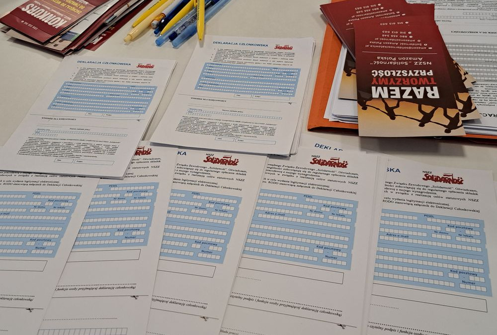 Akcja informacyjno-promocyjna w Amazonie w Sosnowcu