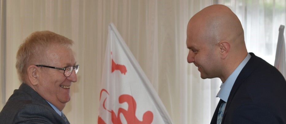 Bartłomiej Mickiewicz Przewodniczący Krajowej Sekcji Pożarnictwa NSZZ 