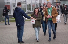 Solidarność rozdawała witaminy