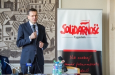 Premier Mateusz Morawiecki w Komisji Krajowej