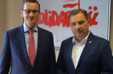 Komisja Krajowa w Gdańsku - spotkanie z Premierem RP