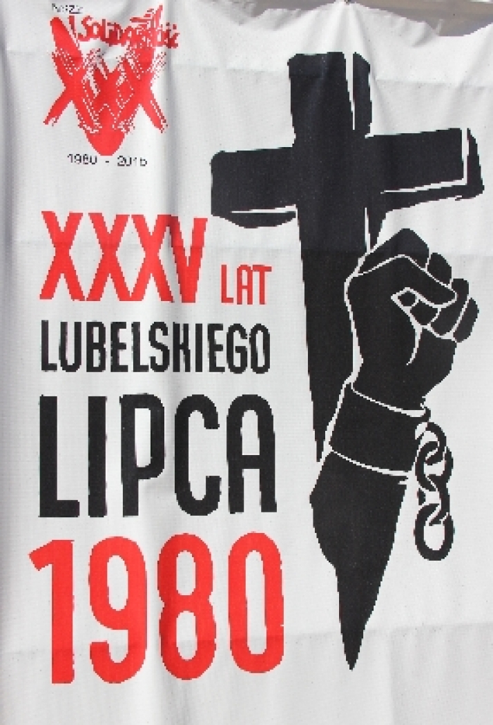 35. rocznica Lubelskiego Lipca 1980 i powstania NSZZ &quot;Solidarność&quot;