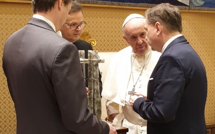 P. Duda po spotkaniu &quot;S&quot; z papieżem: Prosiłem o błogosławieństwo dla ludzi pracy