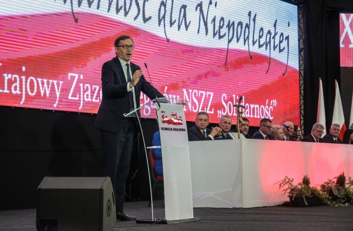 Jarosław Szarek: Za sto lat w podręcznikach zostanie pamięć o Solidarności