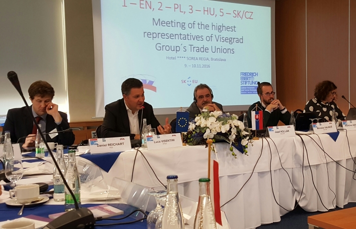 Związkowa Grupa Wyszehradzka popiera europejski filar praw socjalnych