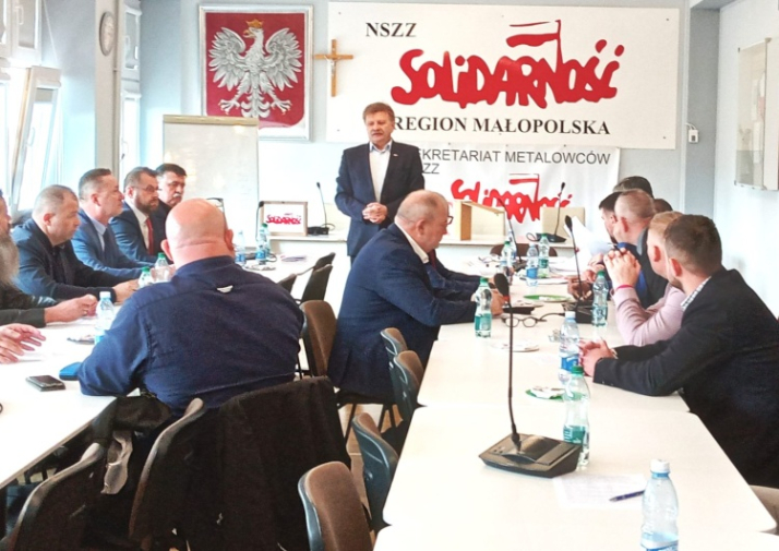 Wybory w małopolskiej branży metalowej NSZZ &quot;S&quot;