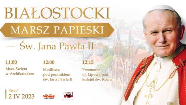 Papieskie Marsze także w Białymstoku i Lublinie