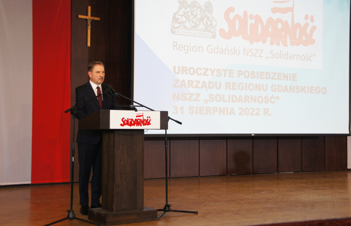 Piotr Duda: Solidarność idzie zawsze drogą prawdy. Przemówienie w Sali BHP