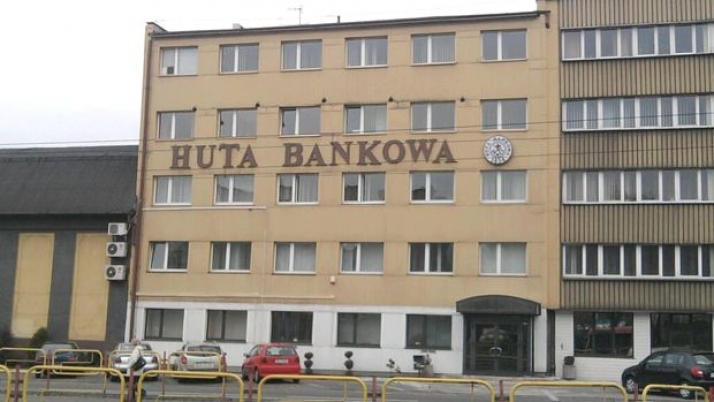 Protest przeciwko zwolnieniom w Hucie Bankowa