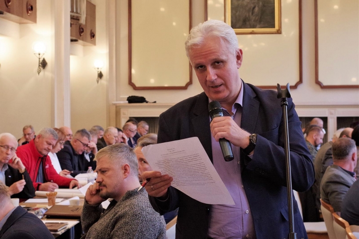 Dominik Kolorz, przewodniczący ZR Śląsko-Dąbrowskiego NSZZ &quot;S&quot;
