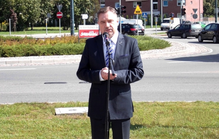 Rondo NSZZ &quot;Solidarność&quot; w Elblągu