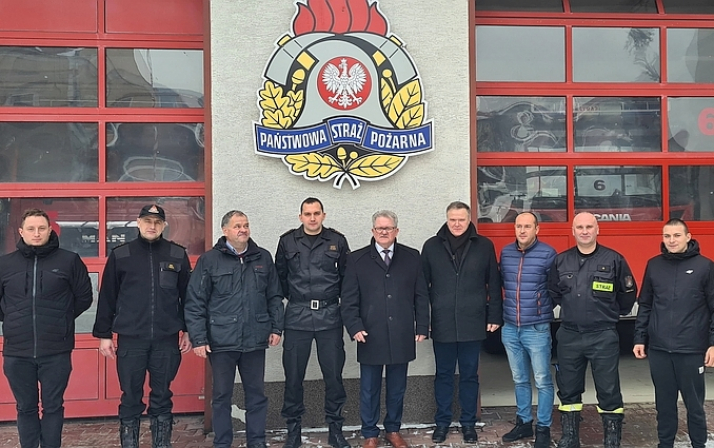 Strażacy z Komendy Powiatowej PSP Ustrzyki Dolne w &quot;Solidarności&quot;