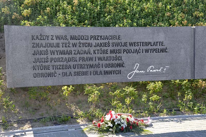 Słowa świętego Jana Pawła II na Westerplatte