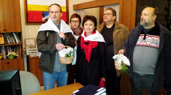 Koszyczkowy happening muzealników
