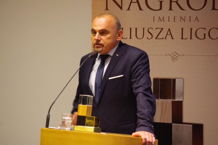 Śląska Nagroda im. Julisza Ligonia dla Alfreda Bujary