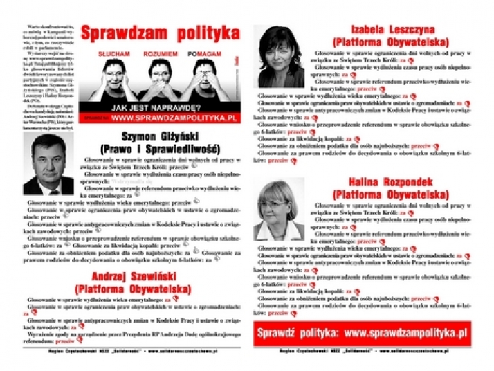 Trwa akcja informacyjna