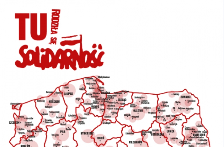 Wystawa „TU rodziła się Solidarność” w 53. miejscach w całej Polsce – druga odsłona