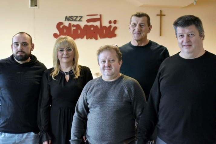 fot. Region Częstochowski NSZZ "Solidarność"/ na zdjęciu Marzena Maciejczyk, przew. NSZZ “Solidarność” w SFC Solution
