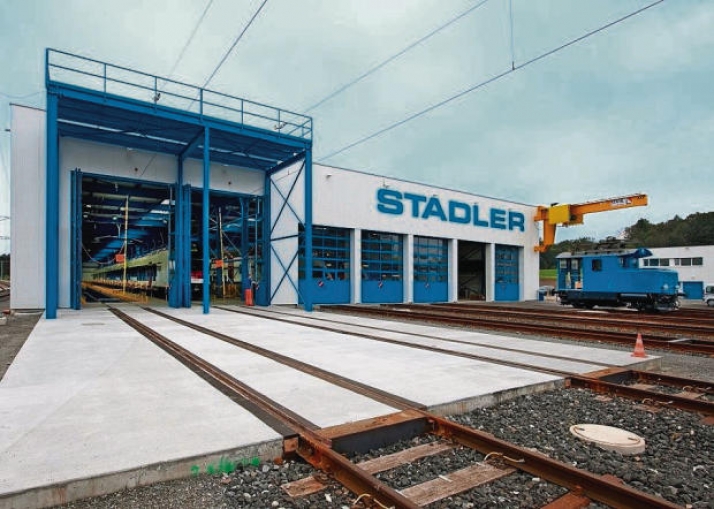 Pociąg do Solidarności pracowników Stadler Polska