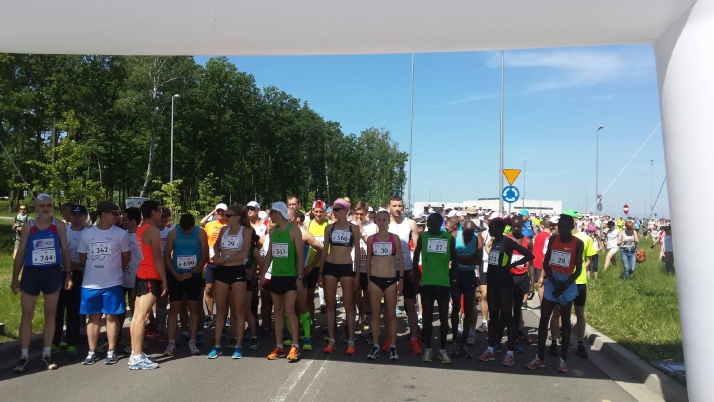 Otwarcie obchodów 35 - lecia Związku. Bieg &quot;Solidarności&quot; w Lublinie