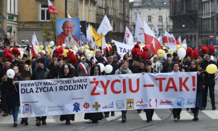 Pierwszy Małopolski Marsz dla Życia i Rodziny