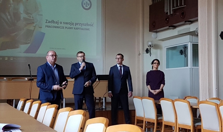 To rozwiązanie bezpieczne, gwarantujące prywatność środków&quot;. Spotkanie ws. PPK dla pracowników &quot;S&quot;