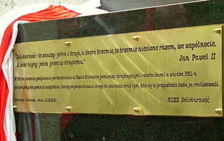 Dzisiaj uroczystości z okazji 39. rocznicy podpisania Porozumienia Katowickiego