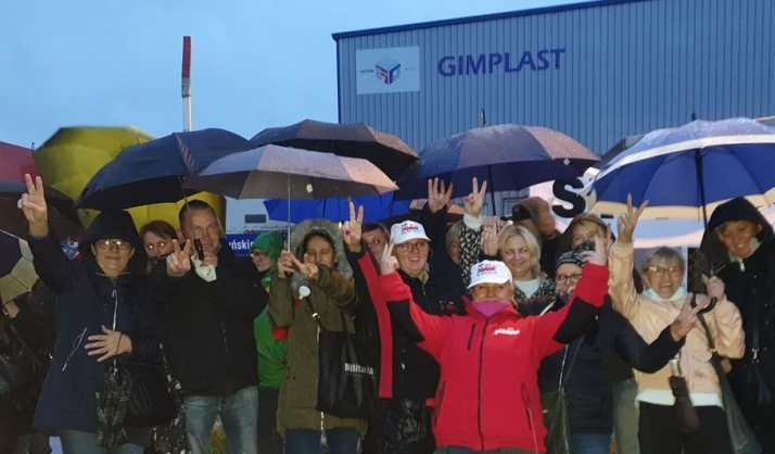 Jest porozumienie w Gimplaście, pracownicy spółki zakończyli strajk!