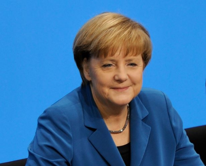 Młodzi związkowcy u Angeli Merkel
