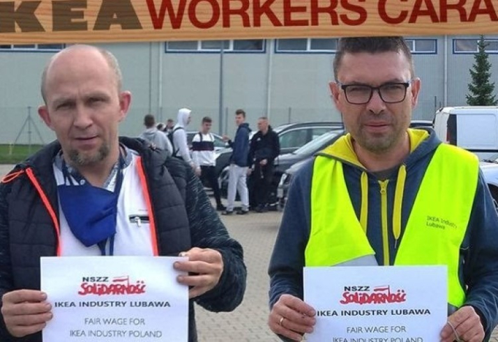 Rusza międzynarodowa akcja w obronie związkowca z IKEA Industry Lubawa