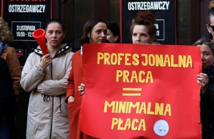 Pracownicy pomocy społecznej proszą o zrozumienie i wsparcie w czasie strajku