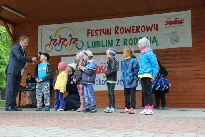 Razem z rodziną – V Rodzinny Rajd Rowerowy w Lublinie