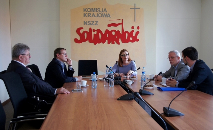 O rozszerzaniu współpracy z Fundacją Eberta. Spotkanie w KK