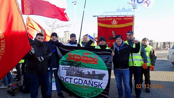 Protest portowców w Danii: „Przeładunki to nasza sprawa”