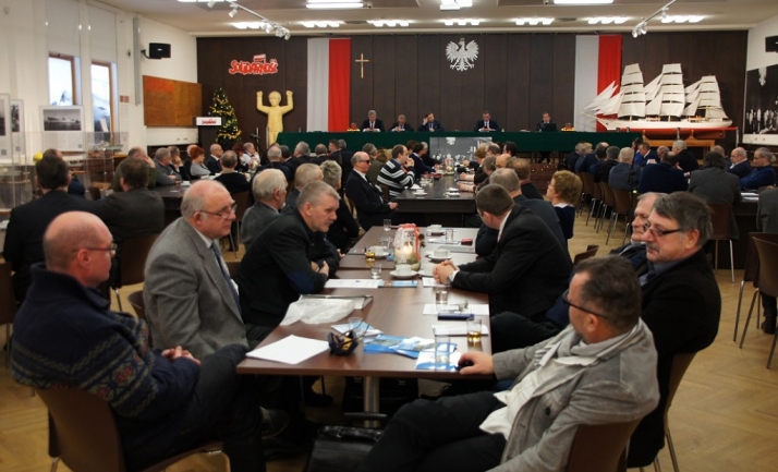 Opłatkowe spotkanie branżowe w sali BHP