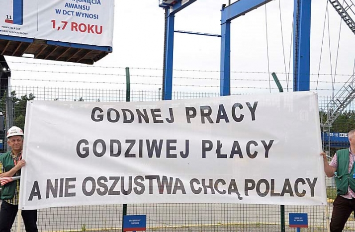 Państwowa Inspekcja Pracy: w DCT Gdańsk „utrudnianie działalności związkowej”