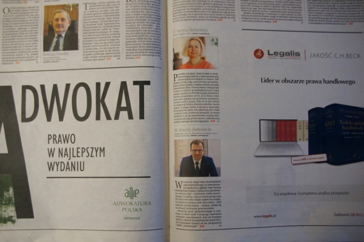 Jeden z 50 najbardziej wpływowych prawników