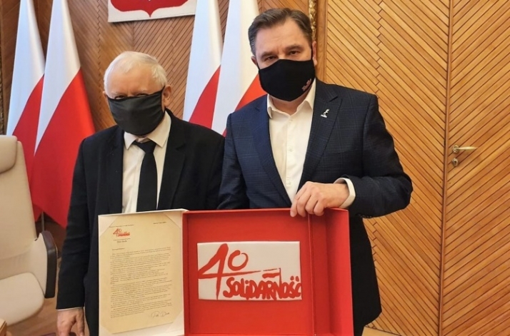 Piotr Duda spotkał się z Jarosławem Kaczyńskim. Główny temat - energetyka