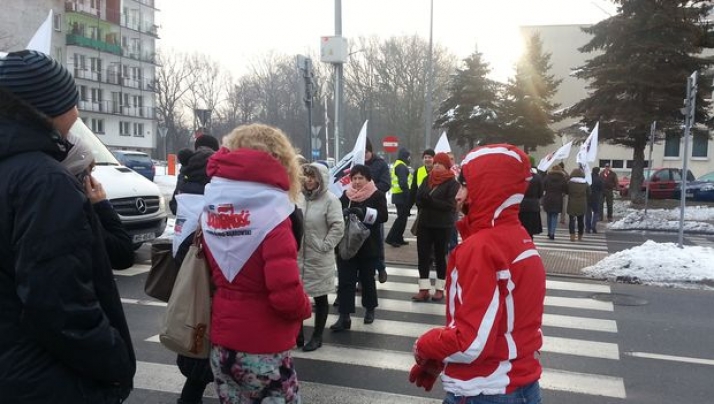 Mieszkańcy Jastrzębia-Zdroju blokowali drogi
