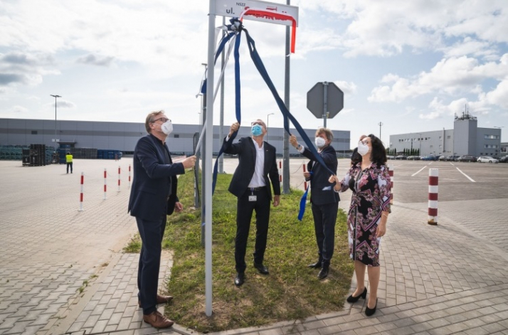Symboliczne zakończenie rozbudowy fabryki Volkswagen Poznań