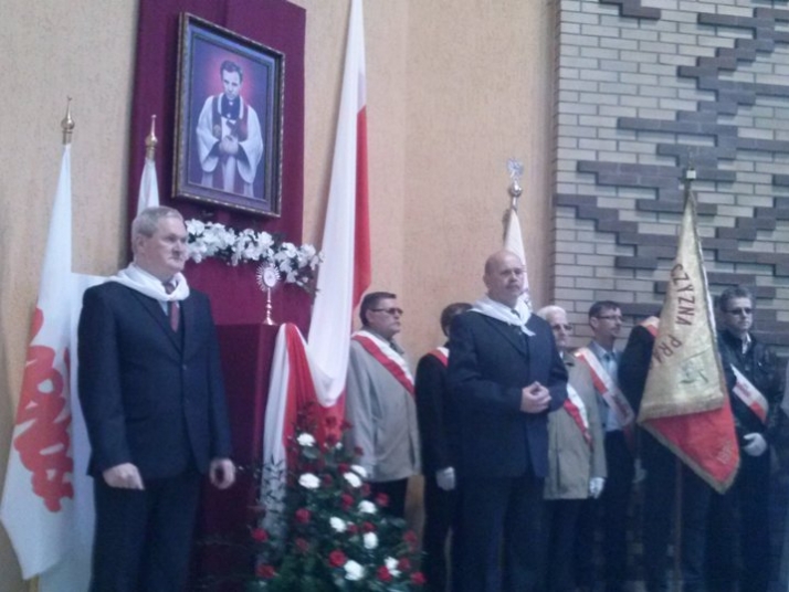 Relikwie bł. ks. Jerzego w Czarnkowie