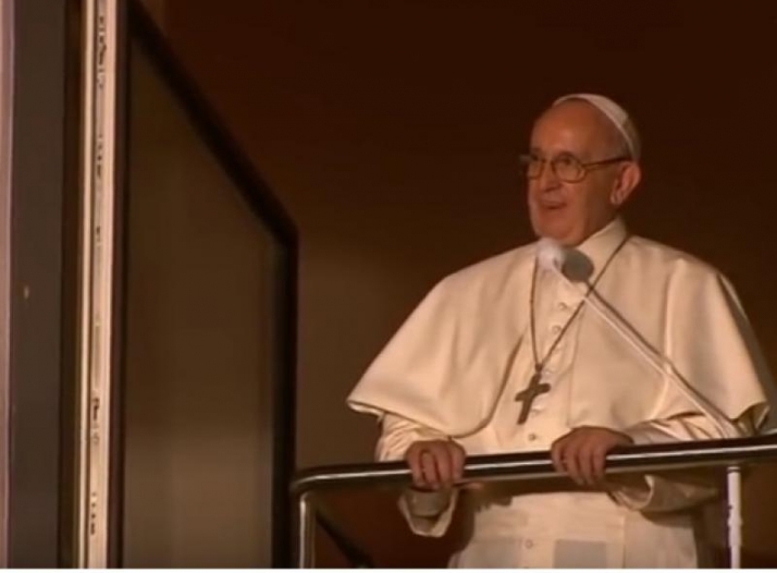 Franciszek do młodych: bądźcie radośni i idźcie hałasować!